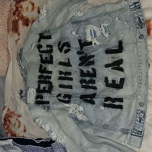 Prps Goods &Co distressed denim jacket